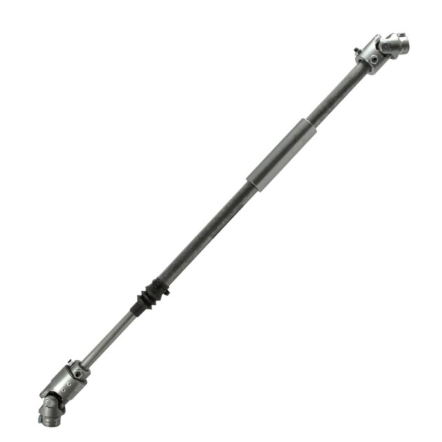 Borgeson - Steering Shaft - P/N: 000981 - 1992-1996 Ford F-150, F-250 and F-350 heavy duty telescopic steel steering shaft. Connects from factory column to steering box. Includes one billet universal joint and vibration reducer universal joint.