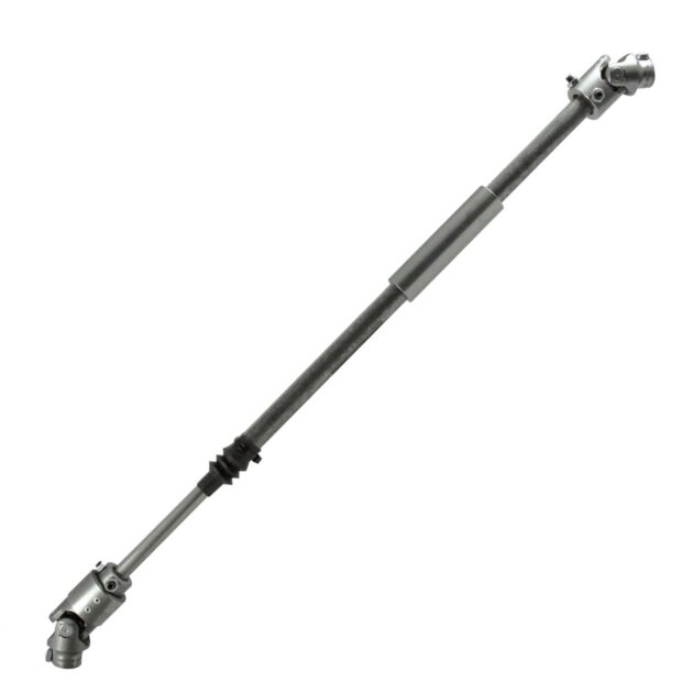 Borgeson - Steering Shaft - P/N: 000983 - 1997-2004 Ford F-150 and 1997-1999 F-250 heavy duty telescopic steel steering shaft. Connects from factory column to steering box. Includes one billet universal joint and vibration reducer universal joint.