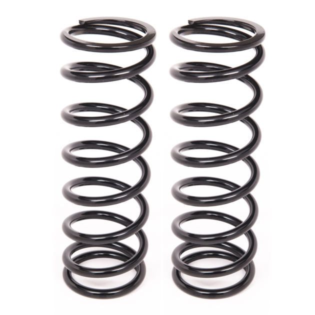 Aldan American Coil-Over-Spring, 100 lbs./in. Rate, 10 in. Length, 2.5 in. I.D. Black, Pair