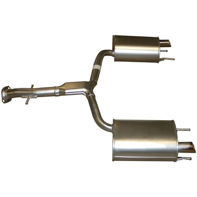 Direct-Fit Stainless Steel Muffler Assembly