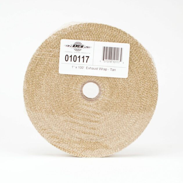 DEI 10117 Tan Glass Fiber Exhaust Wrap 1" x 100' 010117