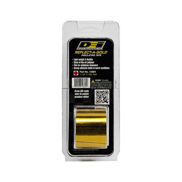 DEI 10394 Reflect-A-GOLD Heat Reflective Tape 1.5" x 15' 010394