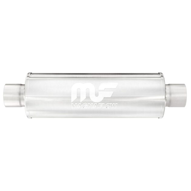 MagnaFlow 4in. Round Straight-Through Performance Exhaust Muffler 10445