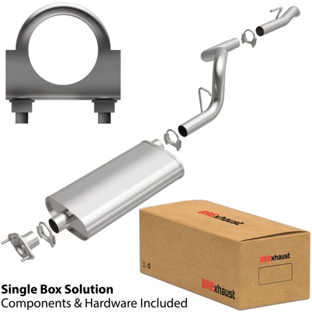 BRExhaust 1996-2001 Jeep Cherokee Direct-Fit Replacement Exhaust System