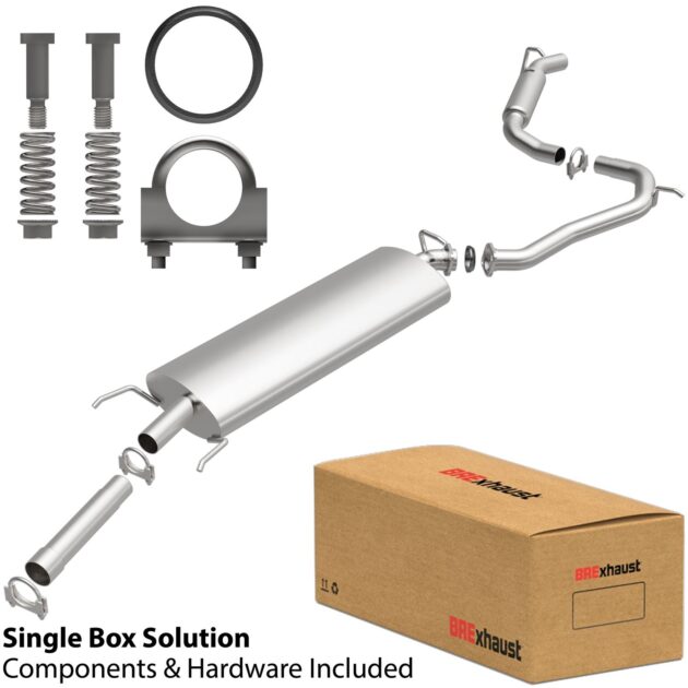 BRExhaust 2006-2012 Toyota RAV4 Direct-Fit Replacement Exhaust System