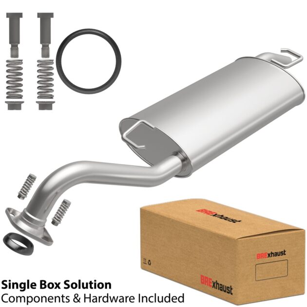 BRExhaust 2005-2008 Toyota Corolla 1.8L Direct-Fit Replacement Exhaust System