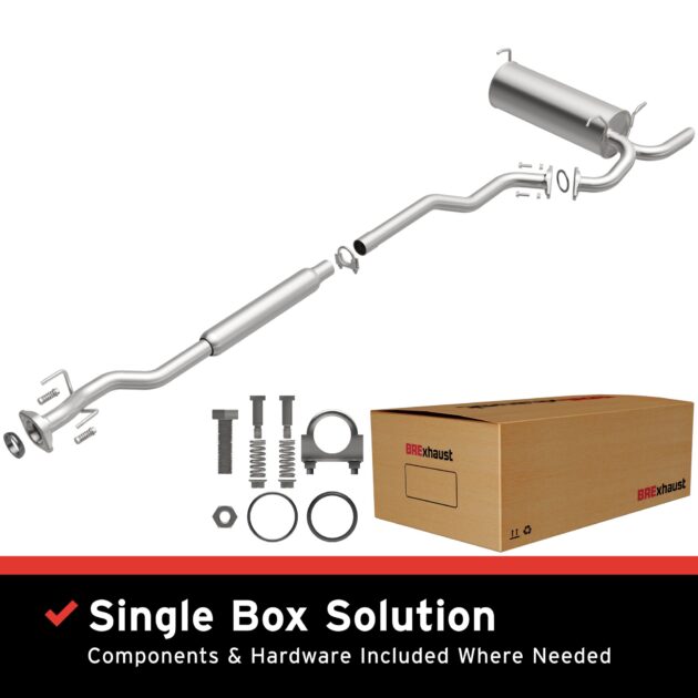 BRExhaust 2011-2017 Nissan Juke 1.6L Direct-Fit Replacement Exhaust System