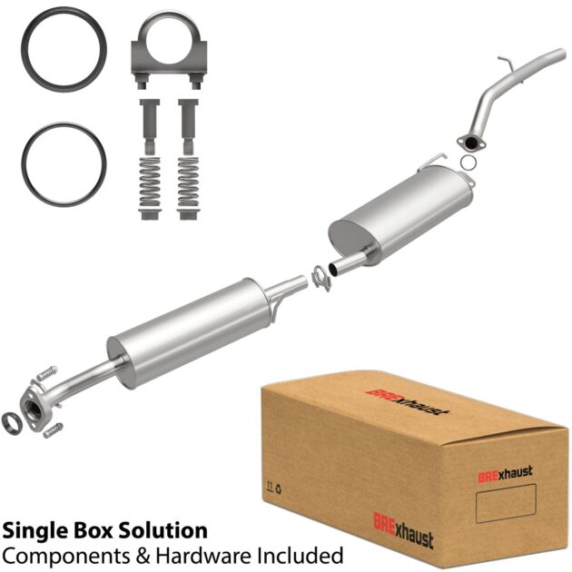 BRExhaust 2003-2011 Honda Element 2.4L Direct-Fit Replacement Exhaust System