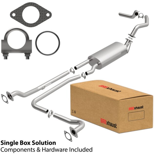 BRExhaust 2007-2015 Nissan TITAN 5.6L Direct-Fit Replacement Exhaust System