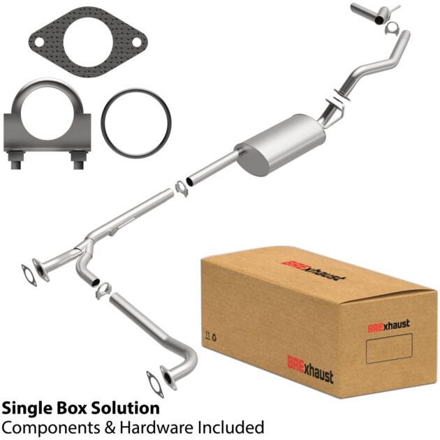 BRExhaust 2004-2006 Nissan TITAN 5.6L Direct-Fit Replacement Exhaust System