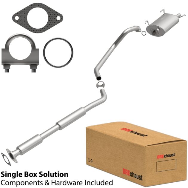 BRExhaust 2000-2001 Nissan Sentra 1.8L Direct-Fit Replacement Exhaust System