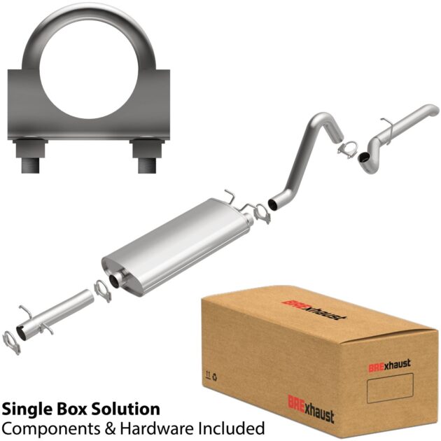 BRExhaust 2000-2003 Dodge Durango 4.7L Direct-Fit Replacement Exhaust System