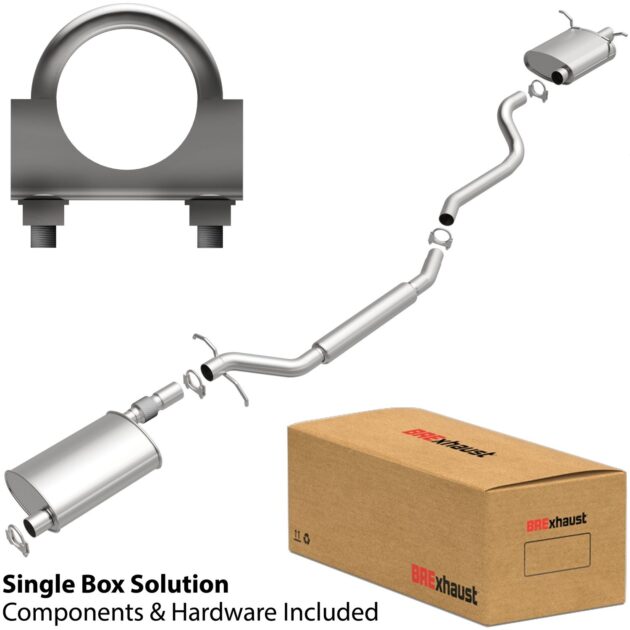 BRExhaust 2004-2006 Chrysler Pacifica 3.5L Direct-Fit Replacement Exhaust System