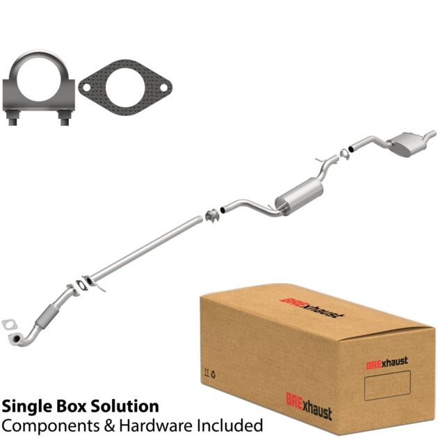 BRExhaust 2000-2004 Ford Focus 2.0L Direct-Fit Replacement Exhaust System