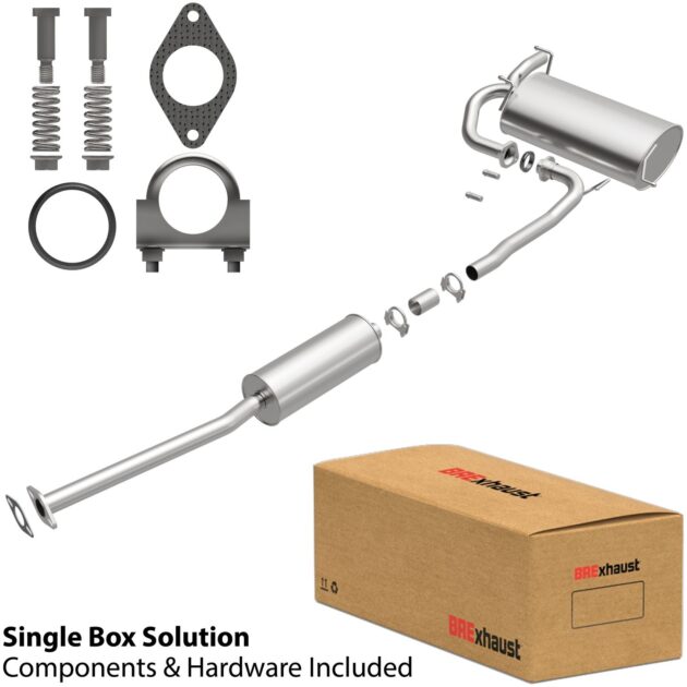 BRExhaust 2005-2006 Nissan X-Trail 2.5L Direct-Fit Replacement Exhaust System