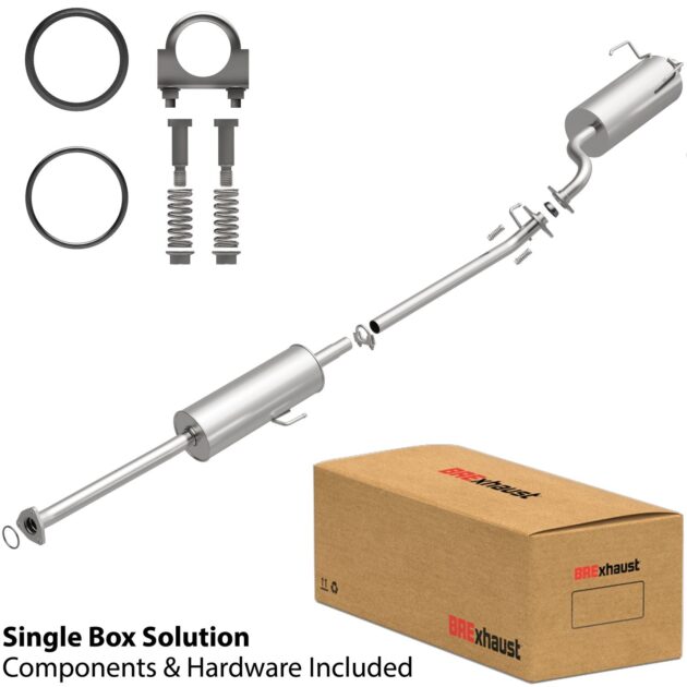 BRExhaust 2005-2006 Honda CR-V 2.4L Direct-Fit Replacement Exhaust System