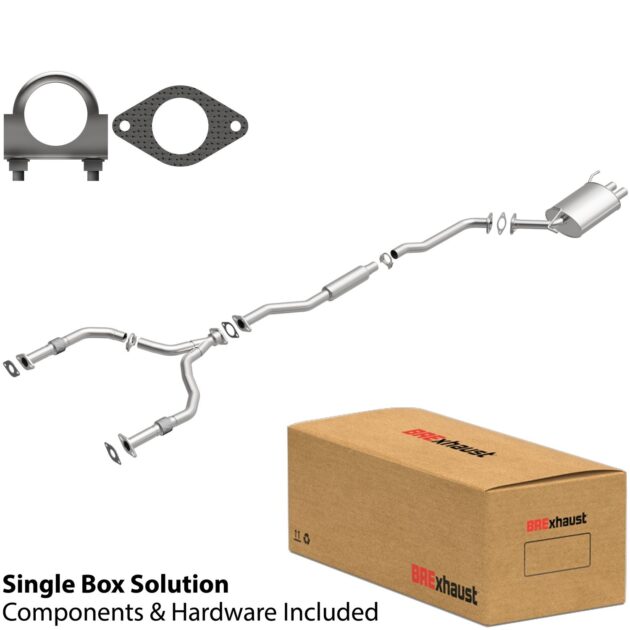 BRExhaust 2004-2005 INFINITI G35 3.5L Direct-Fit Replacement Exhaust System