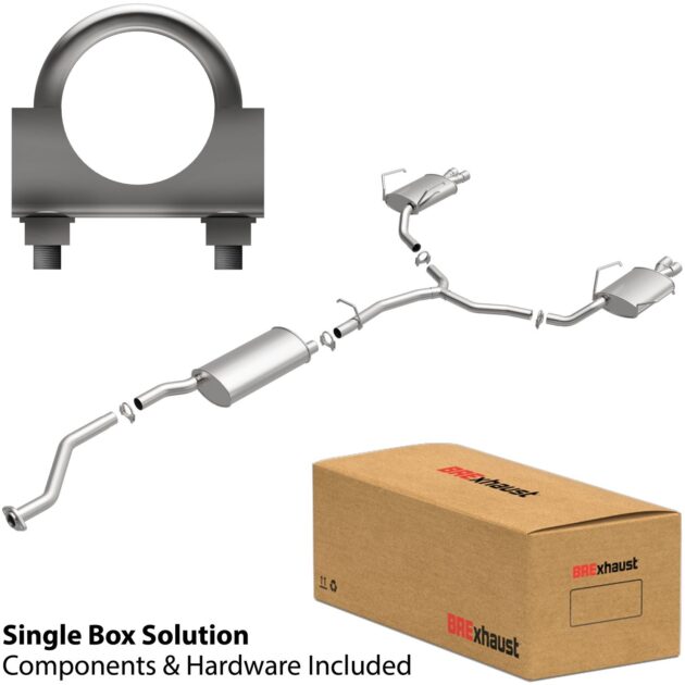 BRExhaust Direct-Fit Replacement Exhaust System 106-0170