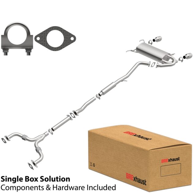 BRExhaust 2003-2007 INFINITI G35 3.5L Direct-Fit Replacement Exhaust System