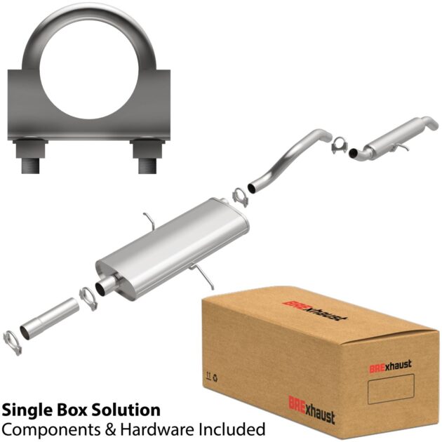 BRExhaust Direct-Fit Replacement Exhaust System 106-0185