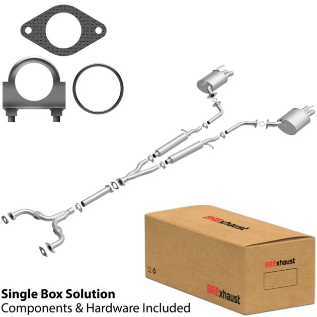 BRExhaust 2006-2008 INFINITI M35 3.5L Direct-Fit Replacement Exhaust System