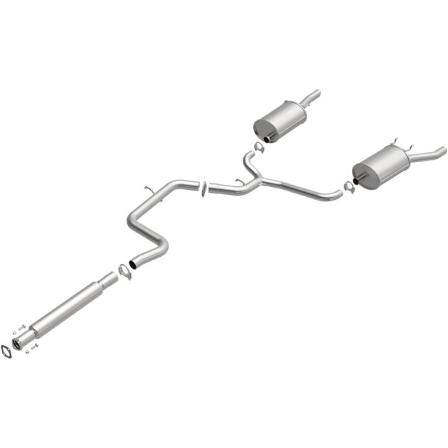 BRExhaust 2006-2011 Chevrolet Impala Direct-Fit Replacement Exhaust System