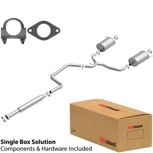 BRExhaust 1997-2002 Pontiac Grand Prix 3.8L Direct-Fit Replacement Exhaust System