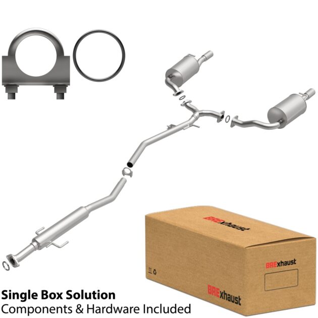 BRExhaust 2003-2008 Mazda 6 2.3L Direct-Fit Replacement Exhaust System