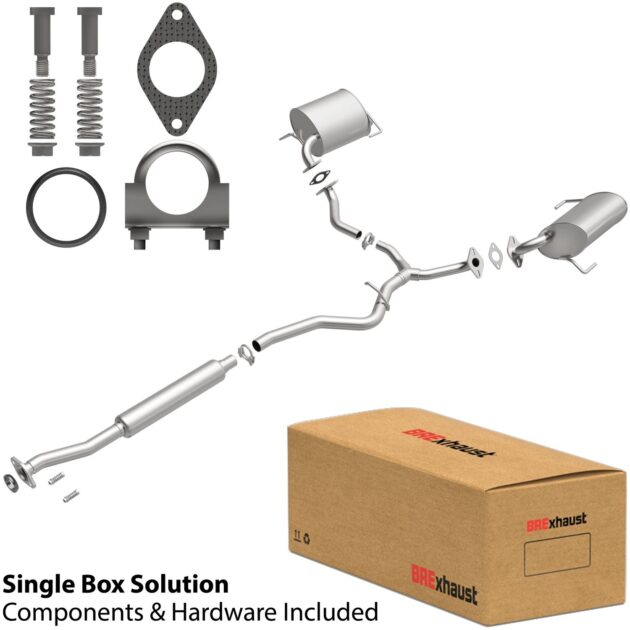 BRExhaust 2005-2005 Subaru Outback 2.5L Direct-Fit Replacement Exhaust System