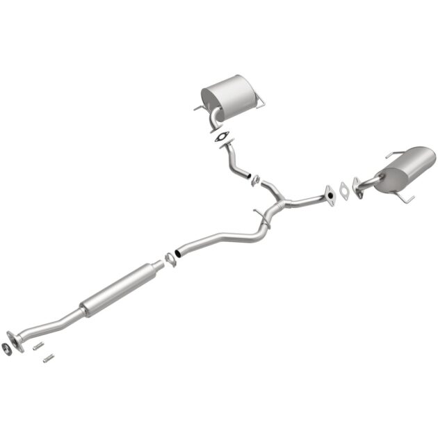 BRExhaust 2005-2005 Subaru Outback 2.5L Direct-Fit Replacement Exhaust System