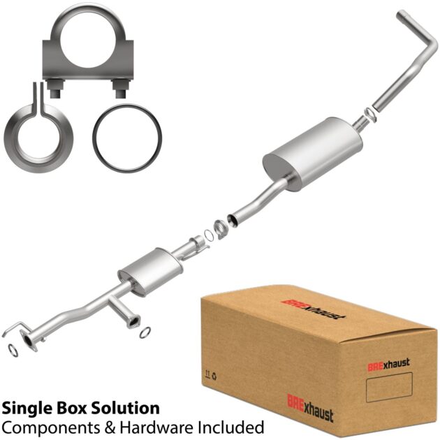 BRExhaust 2000-2002 Toyota Tundra 4.7L Direct-Fit Replacement Exhaust System