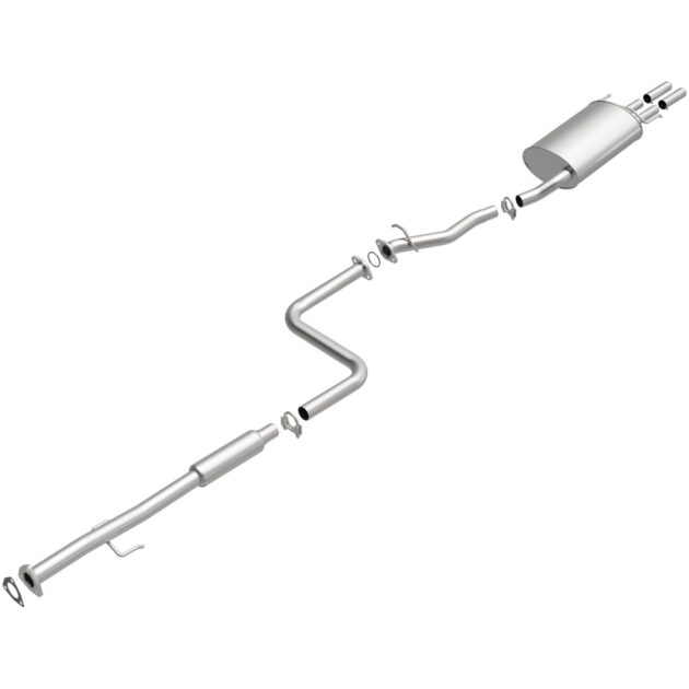 BRExhaust 1990-1991 Honda Accord 2.2L Direct-Fit Replacement Exhaust System