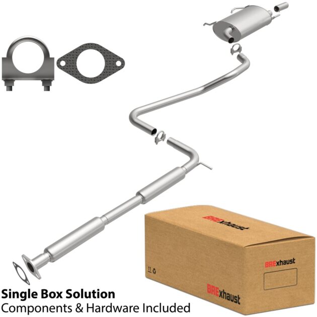 BRExhaust 1998-2000 Nissan Altima 2.4L Direct-Fit Replacement Exhaust System