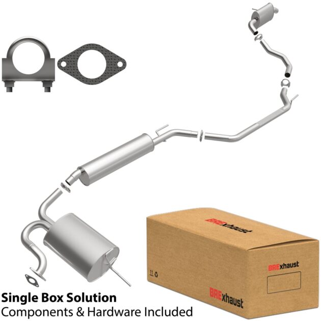 BRExhaust 2004-2009 Nissan Quest 3.5L Direct-Fit Replacement Exhaust System