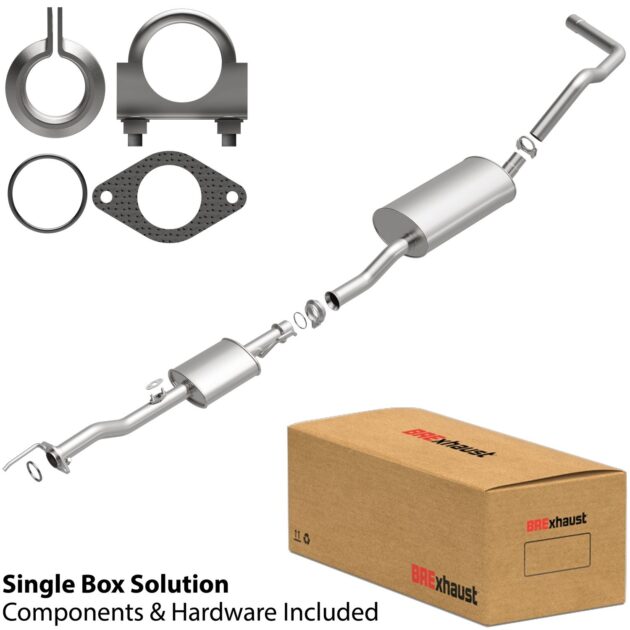 BRExhaust 2000-2001 Toyota Tundra 3.4L Direct-Fit Replacement Exhaust System