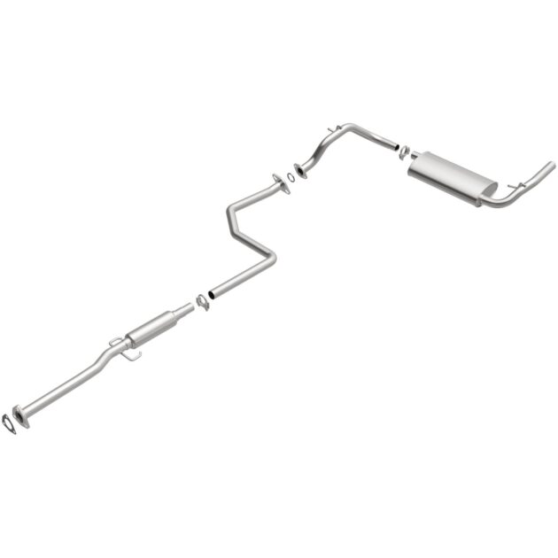 BRExhaust 1990-1991 Honda Civic 1.5L Direct-Fit Replacement Exhaust System