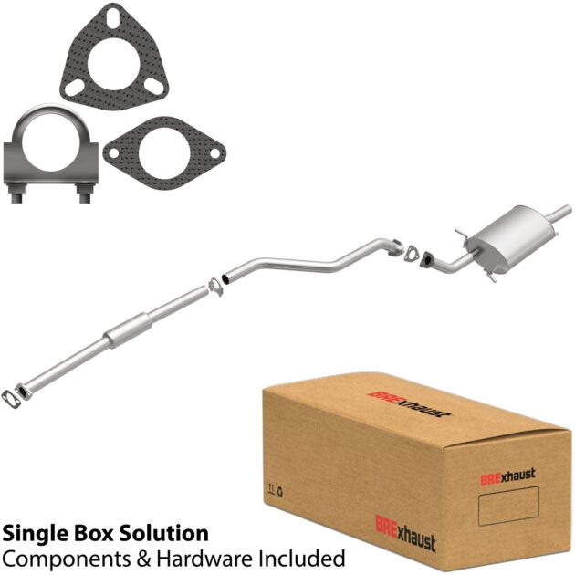 BRExhaust 2002-2007 Mitsubishi Lancer 2.0L Direct-Fit Replacement Exhaust System