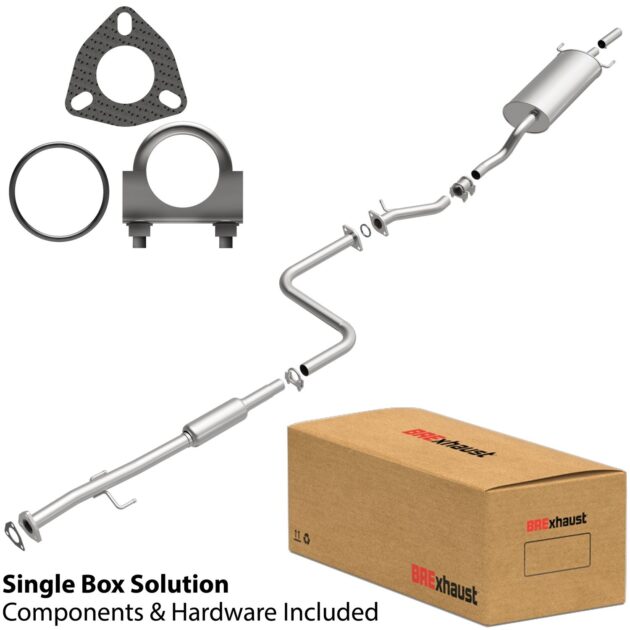 BRExhaust 1990-1993 Honda Accord 2.2L Direct-Fit Replacement Exhaust System