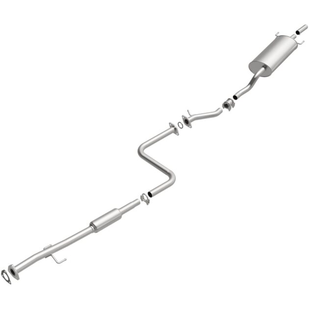 BRExhaust 1990-1993 Honda Accord 2.2L Direct-Fit Replacement Exhaust System