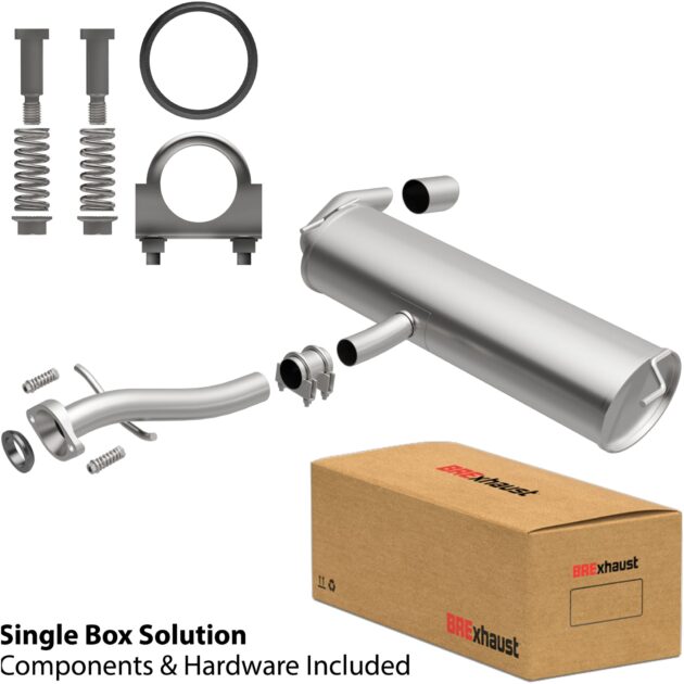 BRExhaust 2005-2010 Scion tC 2.4L Direct-Fit Replacement Exhaust System