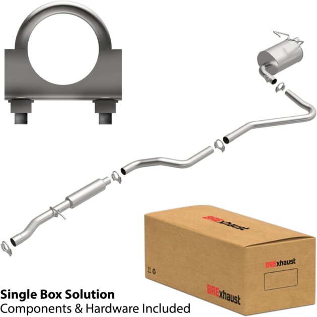 BRExhaust 2009-2018 Dodge Journey 2.4L Direct-Fit Replacement Exhaust System