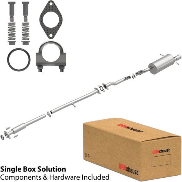 BRExhaust 1996-1999 Subaru Legacy Direct-Fit Replacement Exhaust System