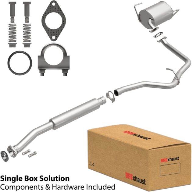 BRExhaust 2014-2016 Subaru Forester 2.5L Direct-Fit Replacement Exhaust System