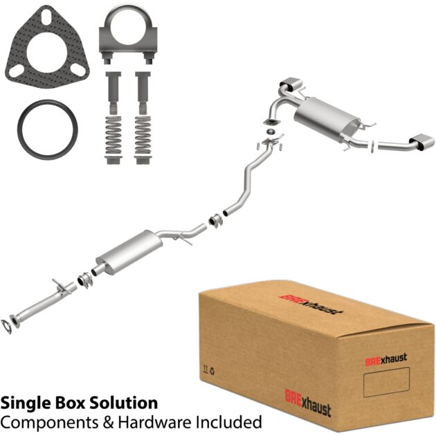 BRExhaust 2010-2012 Acura RDX 2.3L Direct-Fit Replacement Exhaust System