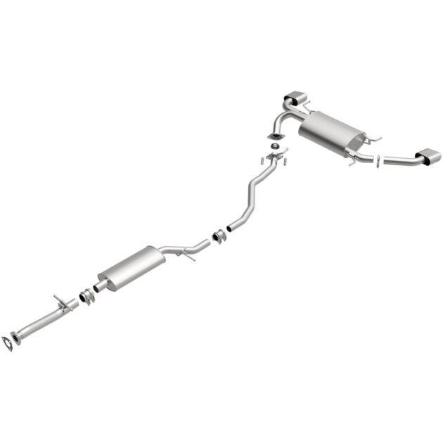 BRExhaust 2010-2012 Acura RDX 2.3L Direct-Fit Replacement Exhaust System