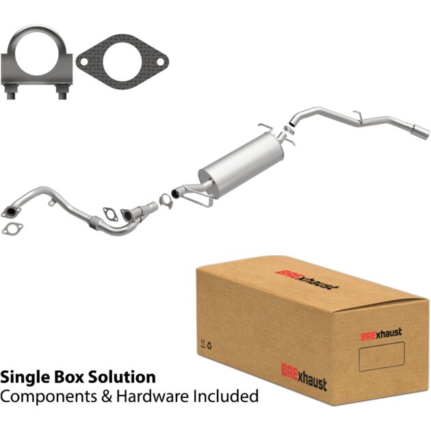 BRExhaust 2002-2004 Nissan Xterra 3.3L Direct-Fit Replacement Exhaust System