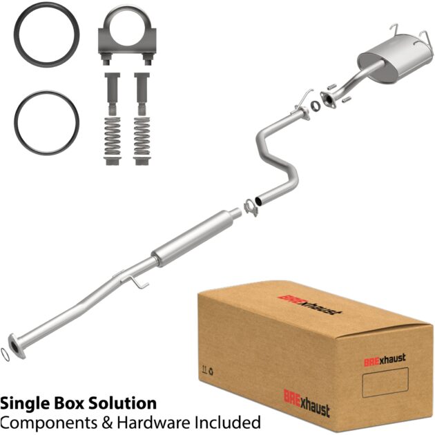 BRExhaust 1992-1993 Honda Civic 1.5L Direct-Fit Replacement Exhaust System