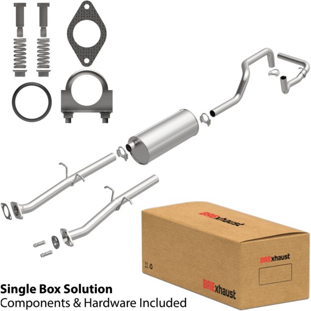 BRExhaust 1986-1992 Ford Ranger Direct-Fit Replacement Exhaust System