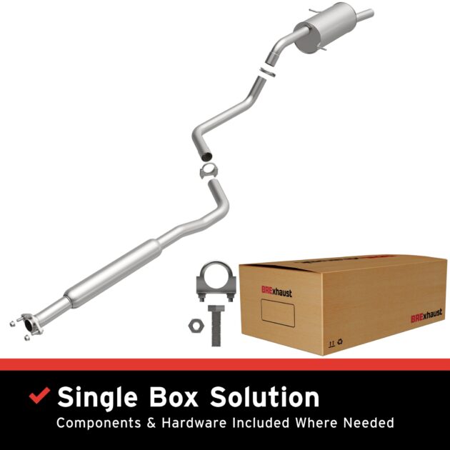 BRExhaust 1999-2003 Mazda Direct-Fit Replacement Exhaust System