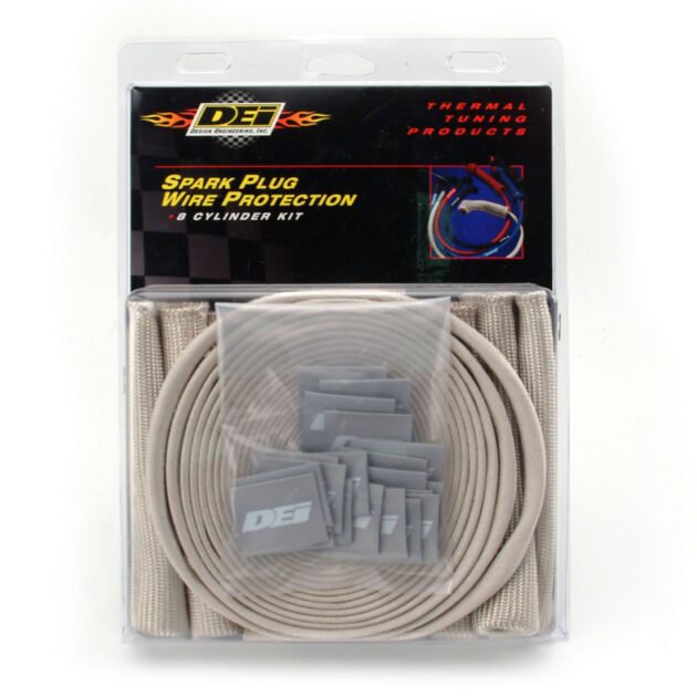 DEI 10702 Protect-A-Boot and Wire Kit Silver 8 Cylinder 010702